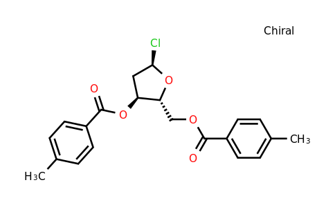 (2R,3S,5R)-5-Chloro-2-(((4-methylbenzoyl)oxy)methyl)tetrahydrofuran-3-yl 4-methylbenzoate