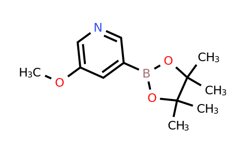 5-Methoxy-3-(4,4,5,5-tetramethyl-1,3,2-dioxaborolan-2-yl)pyridine