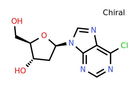 (2R,3S,5R)-5-(6-Chloro-9H-purin-9-yl)-2-(hydroxymethyl)tetrahydrofuran-3-ol