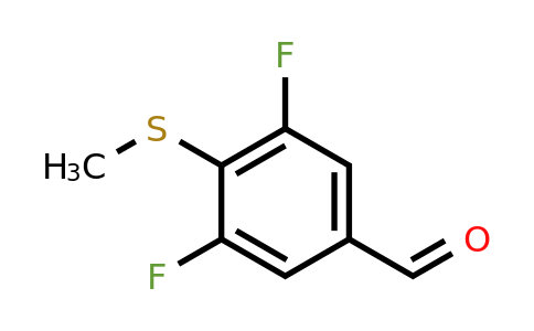 473299-49-9 | 3,5-Difluoro-4-(methylthio)benzaldehyde