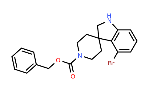 473737-34-7 | Benzyl 4-bromo-1,2-dihydrospiro[indole-3,4'-piperidine]-1'-carboxylate