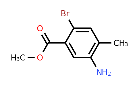 474330-54-6 | Methyl 5-amino-2-bromo-4-methylbenzoate