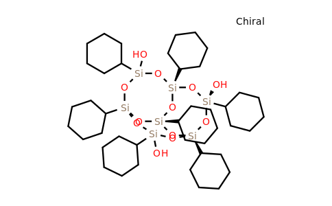 (1R,3r,5S,11S)-1,3,5,7,9,11,14-Heptacyclohexyl-2,4,6,8,10,12,13,15,16-nonaoxa-1,3,5,7,9,11,14-heptasilatricyclo[7.3.3.15,11]hexadecane-3,7,14-triol