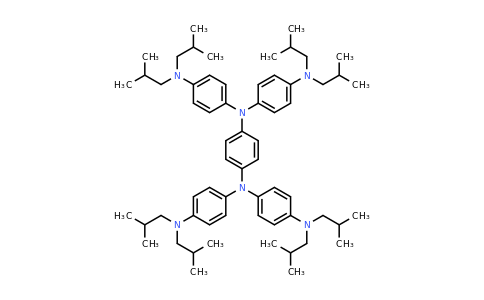 N1,N1'-(1,4-Phenylene)bis(N1-(4-(diisobutylamino)phenyl)-N4,N4-diisobutylbenzene-1,4-diamine)