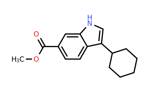 494799-18-7 | Methyl 3-cyclohexyl-1H-indole-6-carboxylate