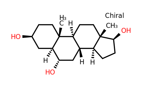 (3S,5S,6S,8R,9S,1R,13S,14S,17S)-1,13-dimethylhexadecahydro-1H-cyclopenta[a]phenanthrene-3,6,17-triol