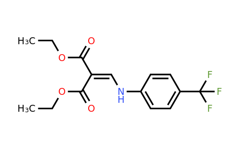 49713-39-5 | Diethyl 2-(((4-(trifluoromethyl)phenyl)amino)methylene)malonate