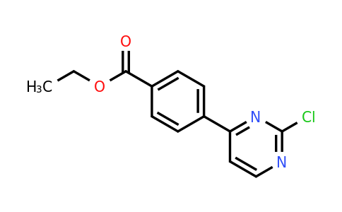 499195-60-7 | Ethyl 4-(2-chloropyrimidin-4-yl)benzoate