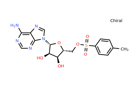 ((2R,3S,4R,5R)-5-(6-Amino-9H-purin-9-yl)-3,4-dihydroxytetrahydrofuran-2-yl)methyl 4-methylbenzenesulfonate