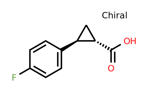 515179-19-8 | (1S,2S)-2-(4-Fluorophenyl)cyclopropanecarboxylic acid