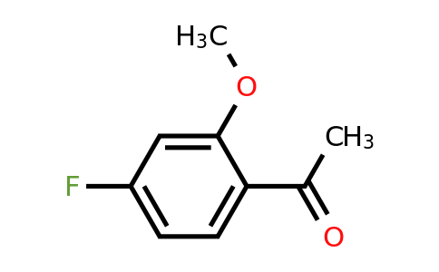 51788-80-8 | 1-(4-Fluoro-2-methoxyphenyl)ethan-1-one