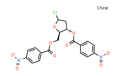 D-erythro-Pentofuranosyl chloride, 2-deoxy-, bis(4-nitrobenzoate) (9CI)