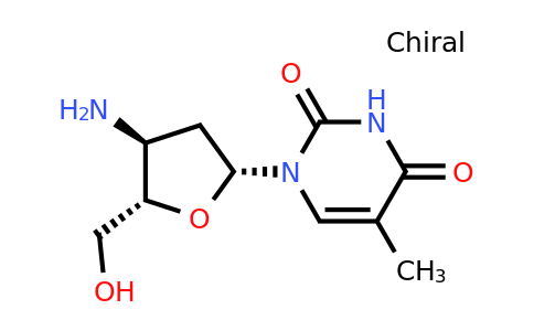 1-((2R,4S,5S)-4-Amino-5-(hydroxymethyl)tetrahydrofuran-2-yl)-5-methylpyrimidine-2,4(1H,3H)-dione