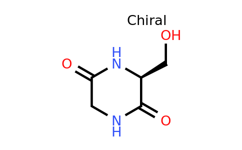 (S)-3-(Hydroxymethyl)piperazine-2,5-dione