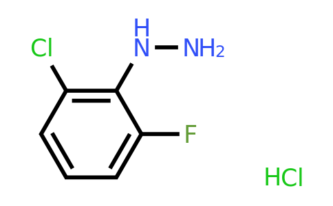 529512-79-6 | (2-Chloro-6-fluorophenyl)hydrazine hydrochloride