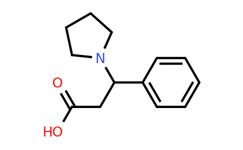 5724-77-6 | 3-Phenyl-3-(pyrrolidin-1-yl)propanoic acid