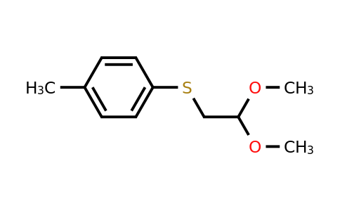 57860-45-4 | (2,2-Dimethoxyethyl)(p-tolyl)sulfane