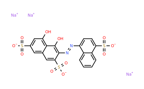 5850-64-6 | Sodium 4,5-dihydroxy-3-((4-sulfonatonaphthalen-1-yl)diazenyl)naphthalene-2,7-disulfonate