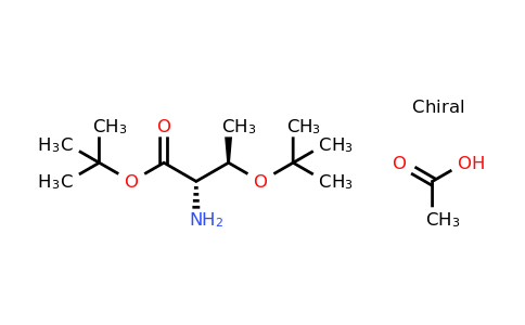 5854-77-3 | O-tert-Butyl-L-threonine tert-butyl ester acetate salt