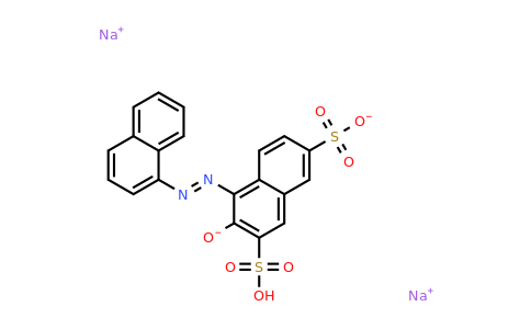 5858-33-3 | Sodium (E)-5-(naphthalen-1-yldiazenyl)-6-oxido-7-sulfonaphthalene-2-sulfonate