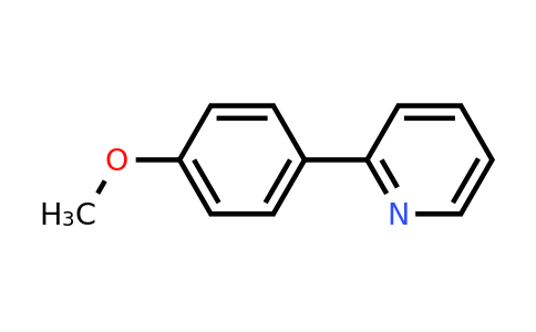 2-(4-Methoxyphenyl)pyridine