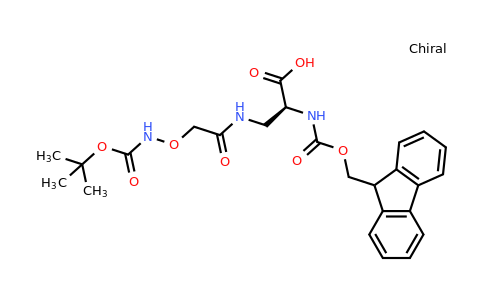 (8S)-1-(1,1-dimethylethyl) 10-(9H-fluoren-9-ylmethyl) ester, 8-carboxy-5-oxo-3-oxa-2,6,9-triazadecanedioic acid