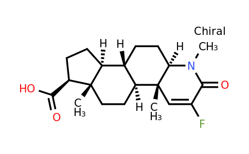 2-Fluoro-4-methyl-3-oxo-4-aza-5α-androst-1-ene-17β-carboxylic acid