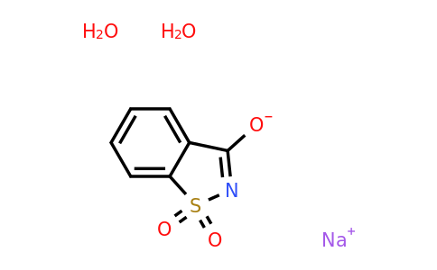 6155-57-3 | Sodium 3-oxo-3H-benzo[d]isothiazol-2-ide 1,1-dioxide dihydrate