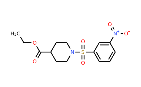 625106-78-7 | Ethyl 1-((3-nitrophenyl)sulfonyl)piperidine-4-carboxylate