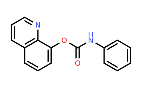 6329-08-4 | Quinolin-8-yl phenylcarbamate