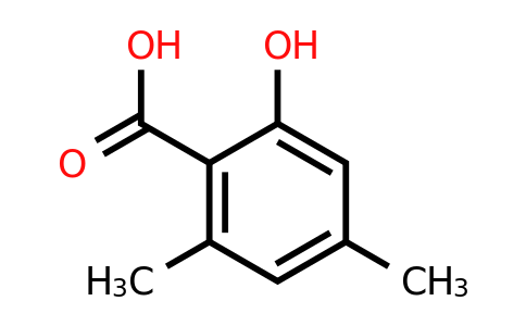 6370-32-7 | 2-Hydroxy-4,6-dimethylbenzoic acid