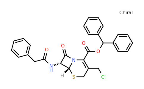 (6R,7R)-Benzhydryl 3-(chloromethyl)-8-oxo-7-(2-phenylacetamido)-5-thia-1-azabicyclo[4.2.0]oct-2-ene-2-carboxylate