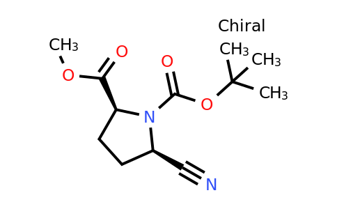 649728-59-6 | O1-tert-butyl O2-methyl (2S,5R)-5-cyanopyrrolidine-1,2-dicarboxylate