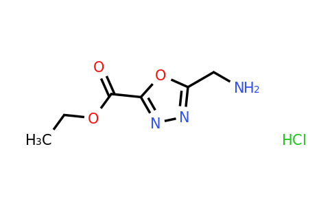 652158-84-4 | Ethyl 5-(aminomethyl)-1,3,4-oxadiazole-2-carboxylate hydrochloride