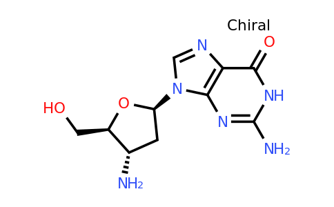 2-Amino-9-((2R,4S,5S)-4-amino-5-(hydroxymethyl)tetrahydrofuran-2-yl)-1H-purin-6(9H)-one