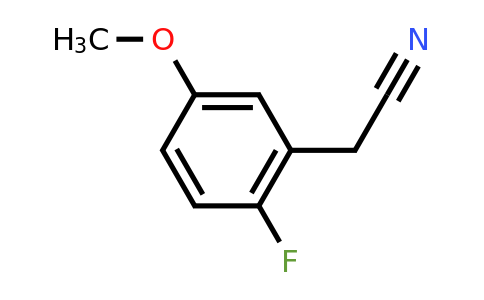 672931-28-1 | 5-Methoxy-2-fluorobenzylcyanide