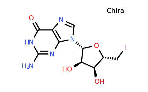 5'-Deoxy-5'-iodoguanosine