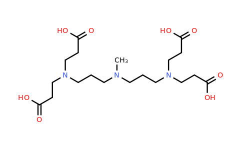 3,3',3'',3'''-(((Methylazanediyl)bis(propane-3,1-diyl))bis(azanetriyl))tetrapropanoic acid