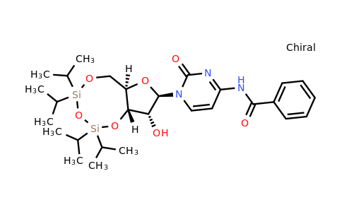 N-(1-((6aR,8R,9R,9aS)-9-Hydroxy-2,2,4,4-tetraisopropyltetrahydro-6H-furo[3,2-f][1,3,5,2,4]trioxadisilocin-8-yl)-2-oxo-1,2-dihydropyrimidin-4-yl)benzamide