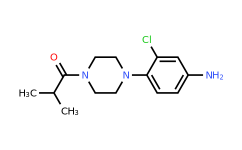 701220-40-8 | 1-(4-(4-Amino-2-chlorophenyl)piperazin-1-yl)-2-methylpropan-1-one