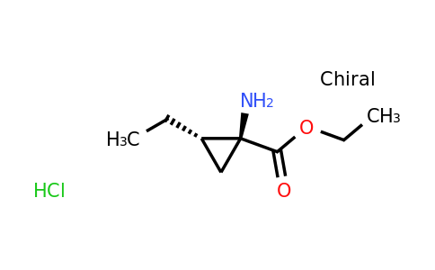 717138-15-3 | ethyl (1S,2S)-1-amino-2-ethylcyclopropane-1-carboxylate hydrochloride