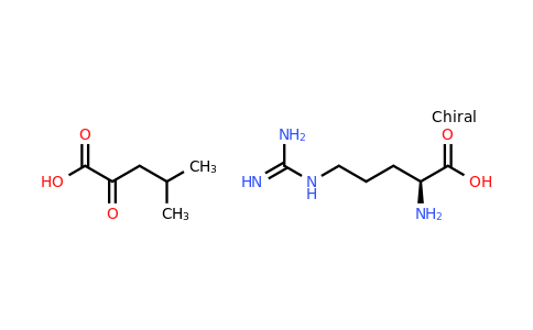 72087-40-2 | L-arginine compound with 4-methyl-2-oxopentanoic acid (1:1)