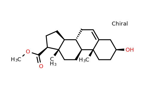 Methyl (3S,8S,9S,10R,13S,14S,17S)-3-hydroxy-10,13-dimethyl-2,3,4,7,8,9,10,11,12,13,14,15,16,17-tetradecahydro-1H-cyclopenta[a]phenanthrene-17-carboxylate