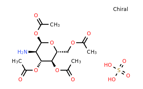 1,3,4,6-Tetra-O-acetyl-2-amino-2-deoxy-alpha-D-glucopyranose sulfate