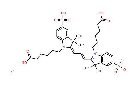 762260-71-9 | Cyanine 3 Bihexanoic Acid Dye, Potassium Salt