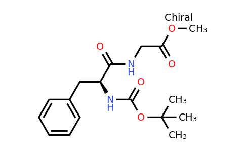 Methyl 2-[(2s)-2-{[(tert-butoxy)carbonyl]amino}-3-phenylpropanamido]acetate