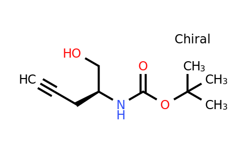 763122-73-2 | tert-Butyl(S)-(1-hydroxypent-4-yn-2-yl)carbamate