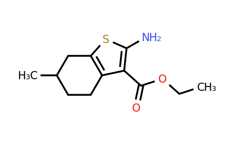 76981-71-0 | Ethyl 2-amino-6-methyl-4,5,6,7-tetrahydrobenzo[b]thiophene-3-carboxylate