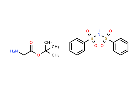 77284-30-1 | Glycine tert-butyl ester dibenzenesulfonimide salt