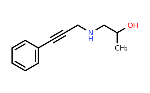 774191-06-9 | 1-[(3-Phenyl-2-propyn-1-yl)amino]-2-propanol